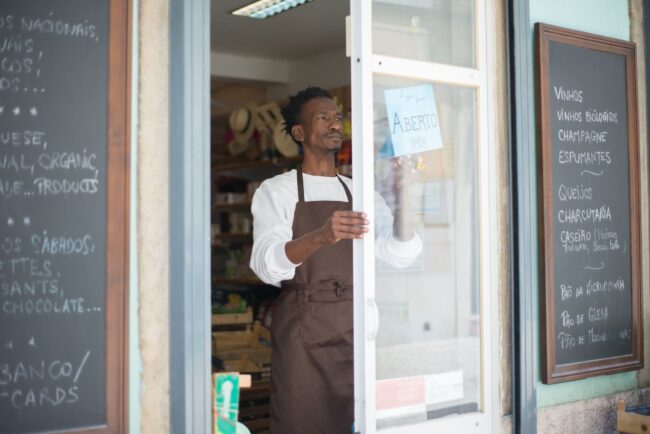 Texas self-employed business owner opening for business with bank statement loan financing