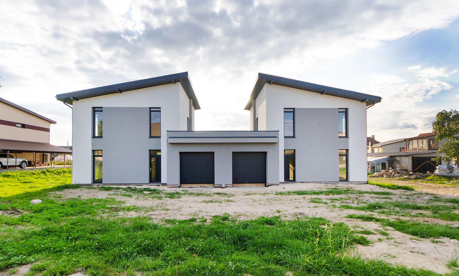 Modern small residential rental building typical of the 1-4 unit properties DSCR investor loans finance