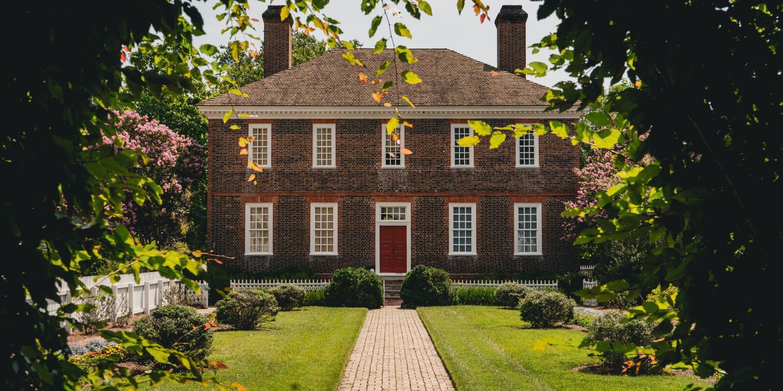 Virginia Brick Colonial – HELOC 2026 Classic Virginia brick colonial home, representing the established equity Northern Virginia and coastal VA homeowners can access through a HELOC