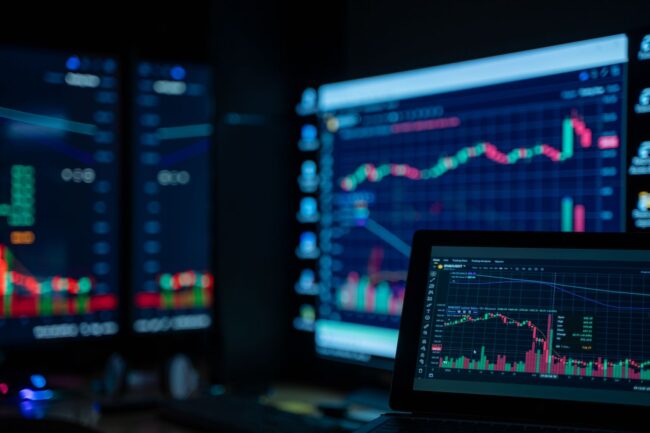 Bond trading screens showing bond market repricing in real time after Federal Reserve delivered a 25 basis point rate hike in a historic hawkish surprise on September 16 2026 under Chair Kevin Warsh, driving mortgage rate sheets higher